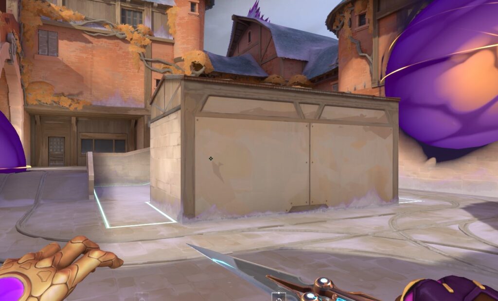 valorant_アストラ_カロード_守りBサイトスモーク位置_ゲーム内