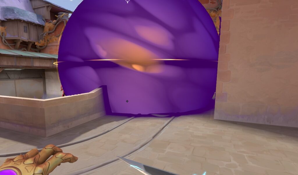 valorant_アストラ_カロード_守りBサイト耐えスモーク_ゲーム内1