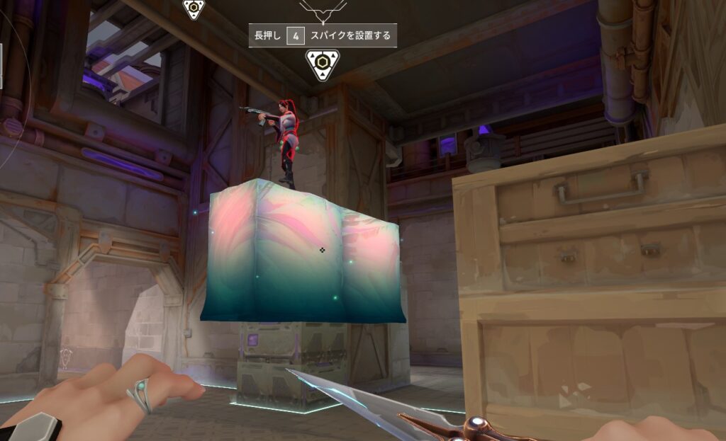 valorant_セージ_カロードおもしろい壁2_ゲーム内