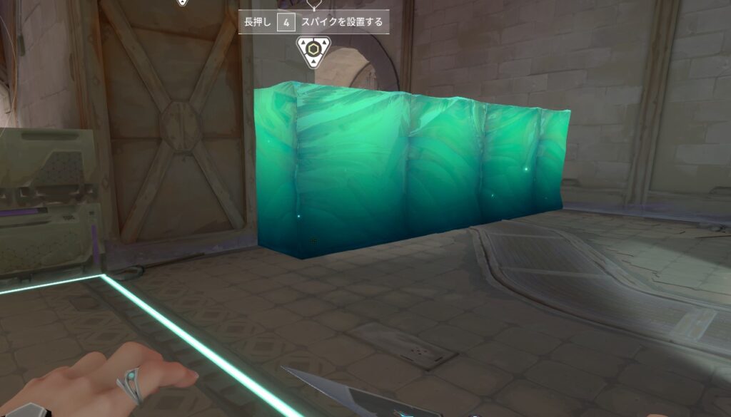 valorant_セージ_カロード攻めの壁1_ゲーム内2