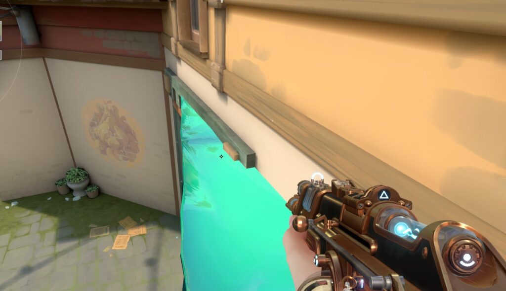 valorant_セージ_ヘイヴンおもしろい壁1_焚き方2